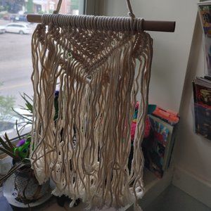 Miniature Hanging Macrame Wall Art